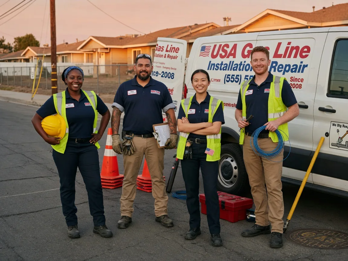 Gas Line Installation company in Proctor, OK